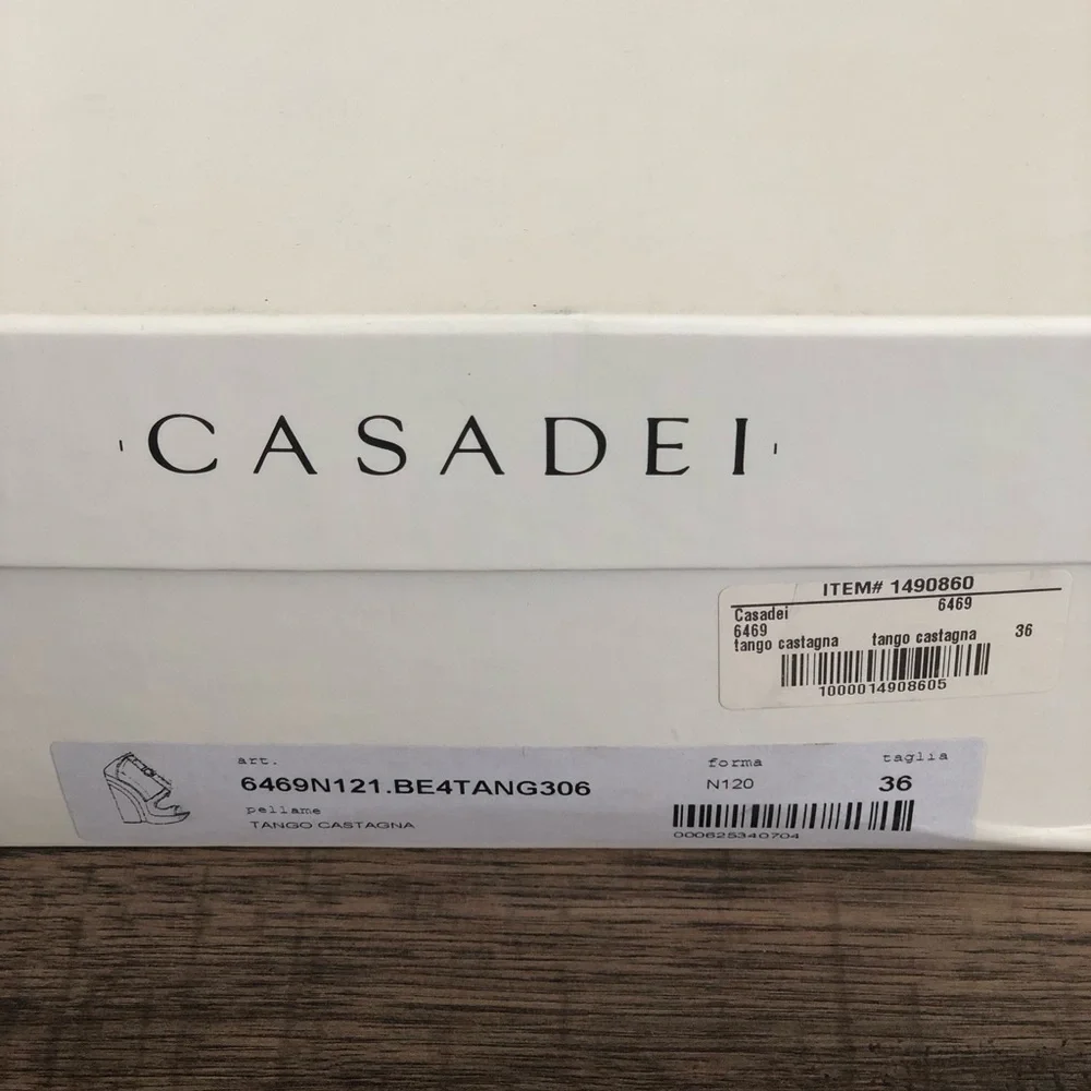 Brand New Casadei Wedges